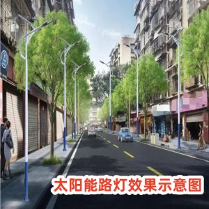 安裝太陽能路燈和市電路燈在新農(nóng)村道路上的各自優(yōu)缺點